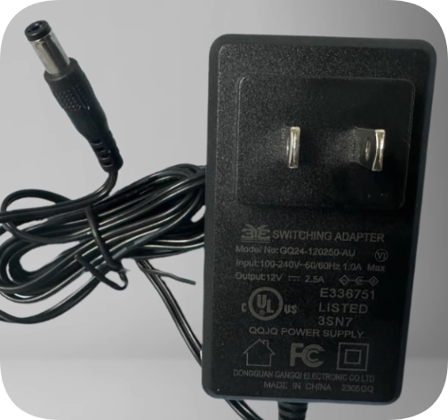*Brand NEW*Original Hongqi 12V 2.5A monitor power adapter power cord GQ24-120250-AC AU