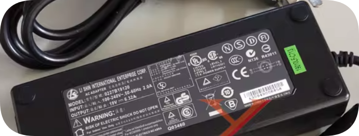 *Brand NEW*Lixin 19V6.32A power adapter cable 0227B19120 four-pin 4-core plug 120W transformer charger