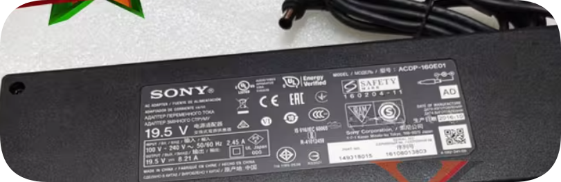 *Brand NEW* ACDP-16D01/16D02/16E01/16M01 Sony 19.5V8.21A power adapter charging cable TV transformer