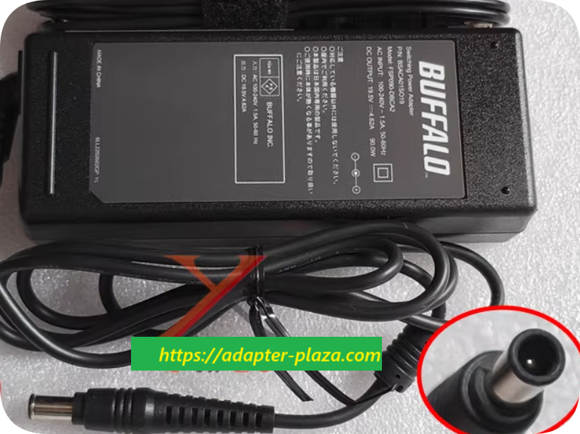 *Brand NEW*BUFFALO 19.5V 4.62A Power Adapter FSP090-DBCA2 Charging Cable with Pin-Out Transformer 90W