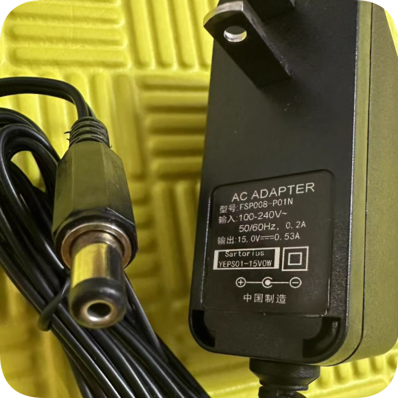 *Brand NEW*Suitable for Sartorius scientific instruments 15V 0.53A internal negative power adapter BCE224I-1CC