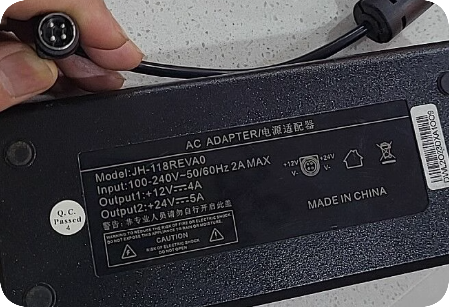 *Brand NEW*JH-118REVAO power adapter karaoke machine + 12V4A + 24V5A two sets of dual output Dajing 12V24V