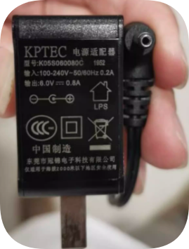 *Brand NEW*KPTEC power adapter K05S060080C charger cable 6.0V0.8A transformer 6V1A small port 3.5x1.35
