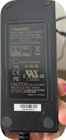 *Brand NEW*SINPRO HPU63A-106 15V4.2A Power Adapter Power Transformer Charger