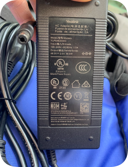 *Brand NEW*Yealink video conferencing machine 48V2A power adapter YLPS482000C transformer 48V96W