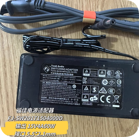 *Brand NEW*FJ 15V, 4A, 60W FJ-SW20171504000D Power Adapter for the Aputure HR672W and HR672S LED Photography L