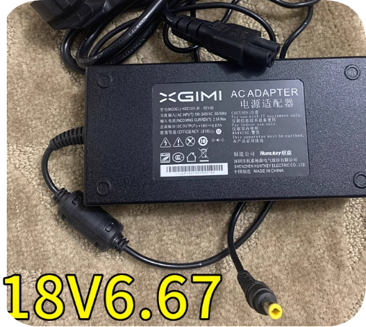 *Brand NEW*XF11G XF12G XF13G projector power adapter XGIMI H1 Aurora H1S power cord 18V6.67A