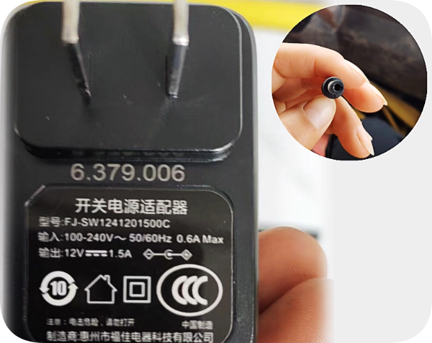 *Brand NEW*Runxin valve switch power adapter 24V1500mA Fujia charger FJ-SW1241201500C