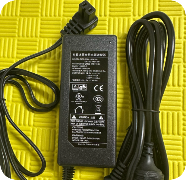*Brand NEW*GM59-145410-D Car Refrigerator Power Adapter Intelligent Output 13V-15V=4A-6A Power Supply