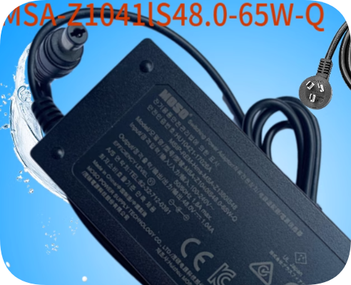 *Brand NEW*MOSO 48V 1.04A Power Adapter MSA-Z1041lS48.0-65W-Q Hikvision VCR Charging Cable Transformer