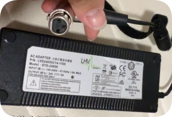 *Brand NEW*AC ADAPTER Switching Power Adapter LVD24050C14-1105 STD-24050 24V 5A STD-24050 Power Adapter 24V 5A