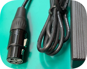 *Brand NEW*HONGBAO LED1100S Photography Light YD-H120W Power Adapter 12V 10A XLR Connector (1 negative, 2 posi
