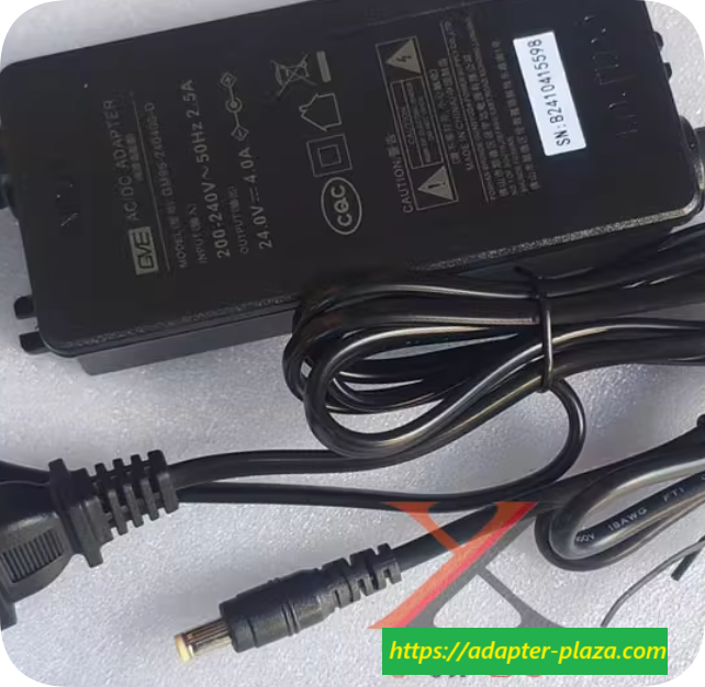 *Brand NEW*GVE Crown Yuda 24.0V 4.0A Power Adapter GM96-240400-D Charging Cable DC 24V 4A Transformer *Brand NEW*GVE Crown Yuda 24.0V 4.0A Power Adapter GM96-240400-D Charging Cable DC 24V 4A Transformer