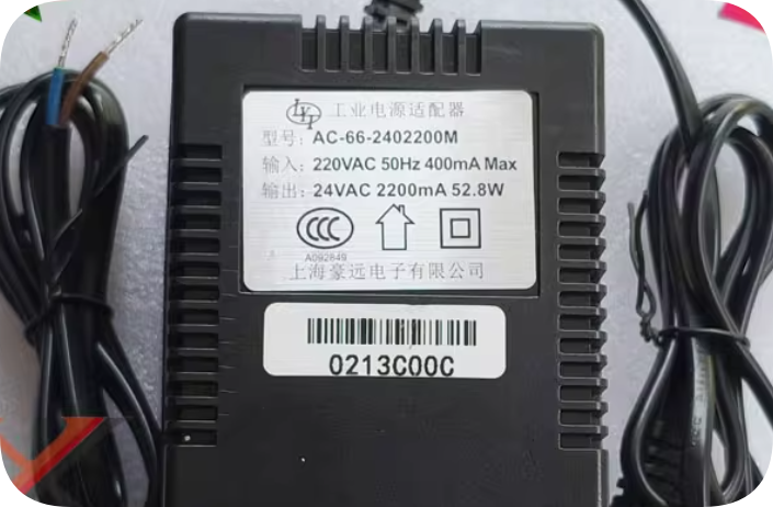 *Brand NEW*Haoyuan AC-66-240 2200M AC 24V 2.2A Transformer 52.8W 24V 2200mA Power Adapter