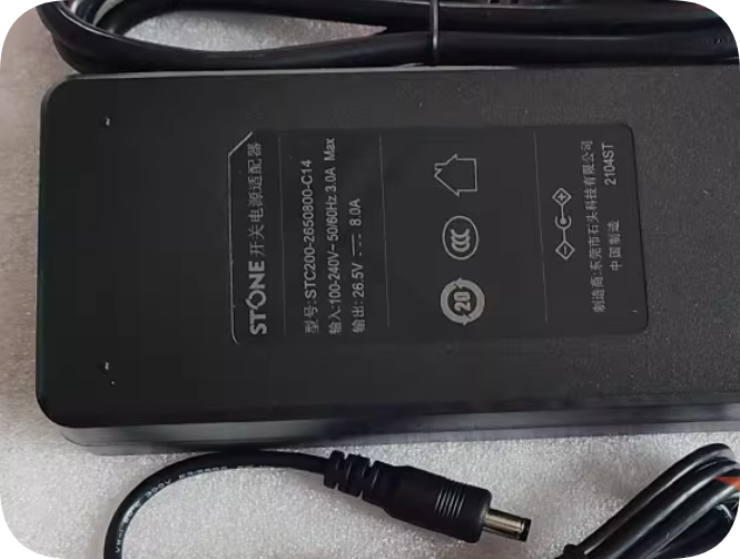 *Brand NEW* STC200-2650800-C14 DC 212W with Transformer Roborock 26.5V 8A Power Adapter Cable