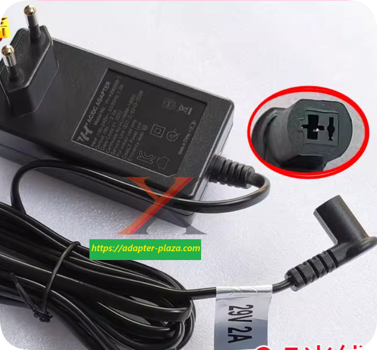 *Brand NEW*European standard 29V 2A power adapter YH-K290020-T sofa charging cable 58W transformer
