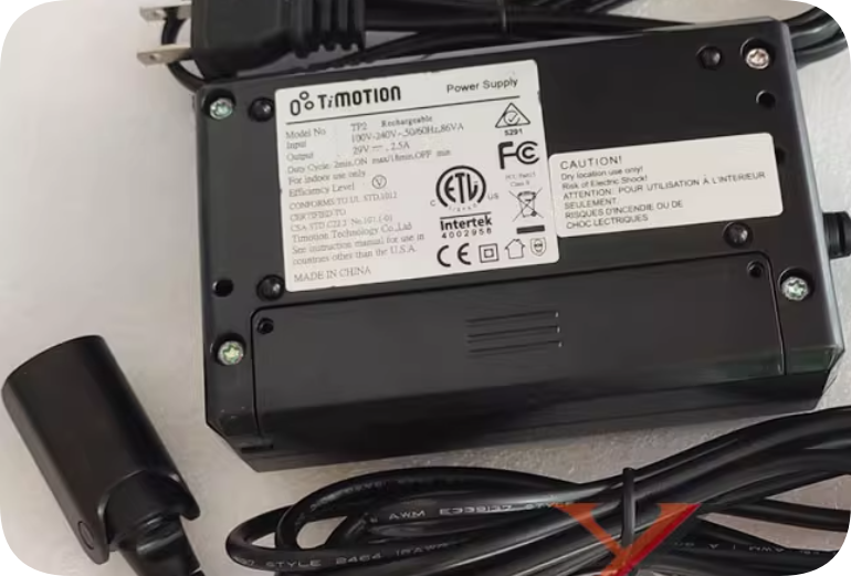 *Brand NEW*TIMOTION 29V 2.5A Power Adapter TP2 Charging Cable, 5-Prong Socket, 72.5W Transformer *Brand NEW*TIMOTION 29V 2.5A Power Adapter TP2 Charging Cable, 5-Prong Socket, 72.5W Transformer