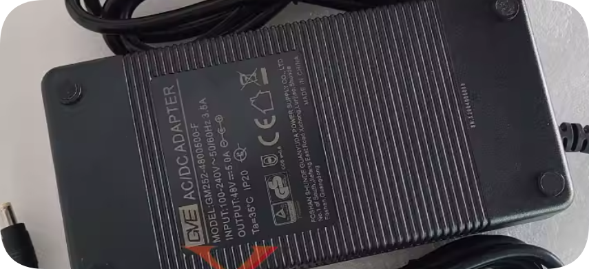 *Brand NEW*GVE Crown Yuda 48V 5A Power Adapter Cable GM252-4800500-F DC 240W with Transformer