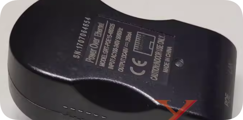 *Brand NEW*GRT 48V 250mA Power Adapter GRT-POE15-480025 Wireless AP Network Cable Supply Module