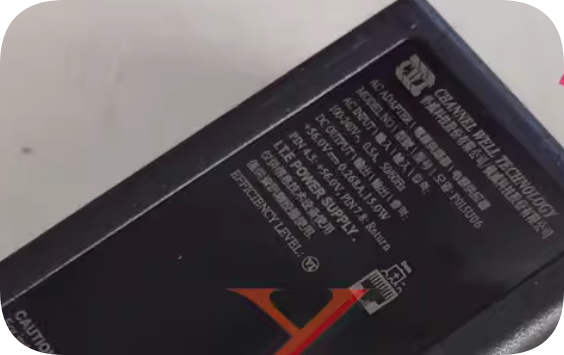 *Brand NEW*CWT 56V 0.268A power adapter P015U06 network cable port POE power supply module 15W transformer