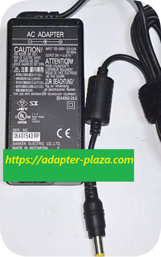 *Brand NEW*Original SANKEN ELECTRIC CO.LTD 24V 1.67A AC adapter SEA40N2-24.0 5.5*2.5 connector Power Supply
