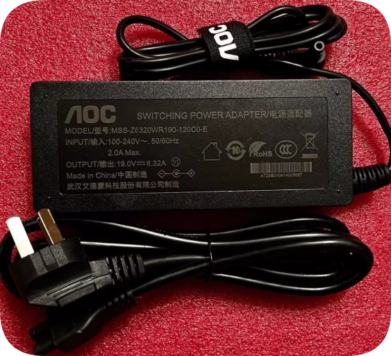 *Brand NEW*AOC AIO818 All-in-One PC Power Adapter 19V 6.32A MSS-Z6320WR190-120C0-E
