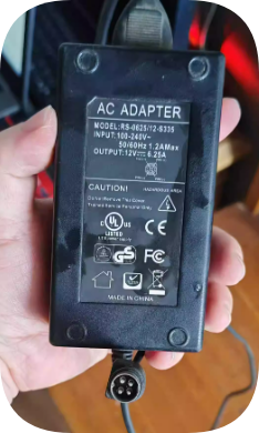 *Brand NEW*RS-0625/12-S335 Power Adapter 12V 6.25A 4-pin 4-hole 4-core All-in-One Computer Charger