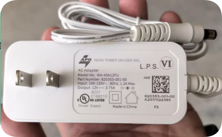 *Brand NEW* APD WA-45A12FU 12V 3.75A AC ADAPTER Power Supply