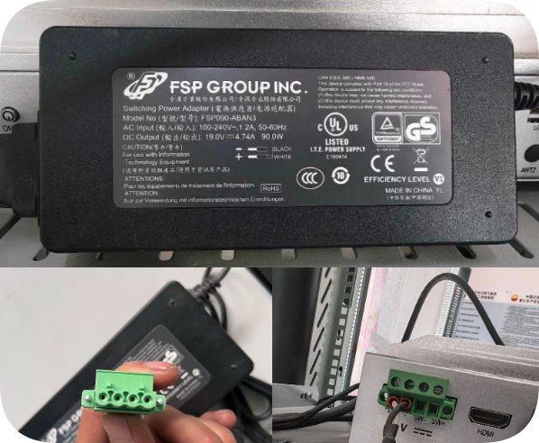 *Brand NEW*FSP 19V 4.74A Power Adapter (Green Tip) FSP090-ABAN3 Advantech Industrial Control Power Supply