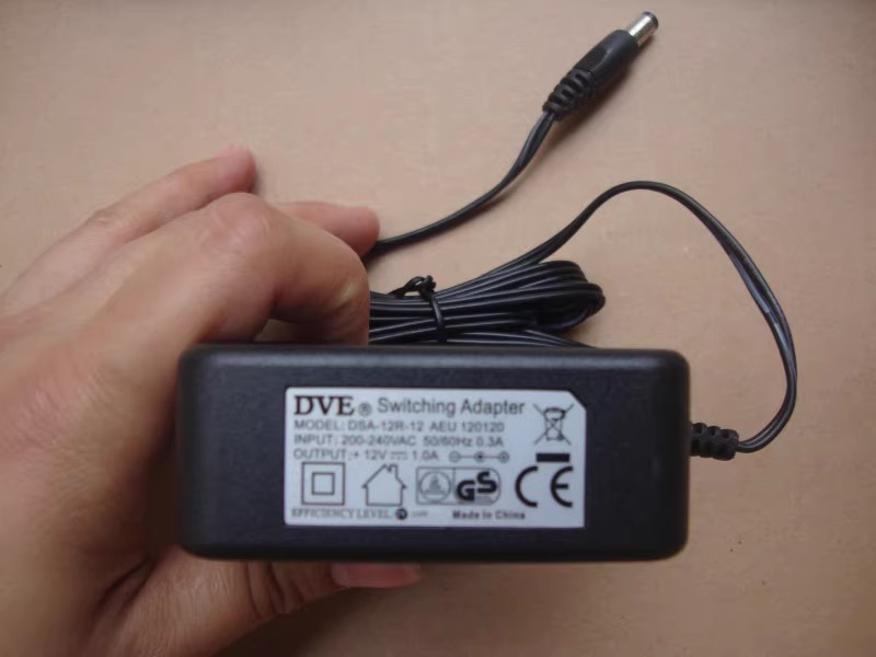 *Brand NEW* 12V 1A AC ADAPTER DVE DSA-12G-12FEU 120120 Power Supply