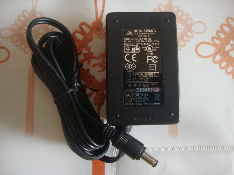 *Brand NEW*5V 2.5A 2A AC DC Adapter HON-KWANG HK-CH13-A05 POWER Supply