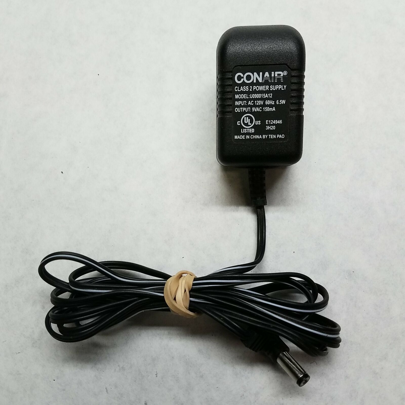 *Brand NEW* Model U090015A12 Output 9VAC for conair class 2 power supply Class 2 AC Adapter - Click Image to Close