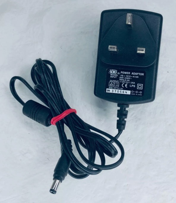 *Brand NEW*YHi 12V 1.25A AC ADAPTER YS-1015-K12S Power Supply