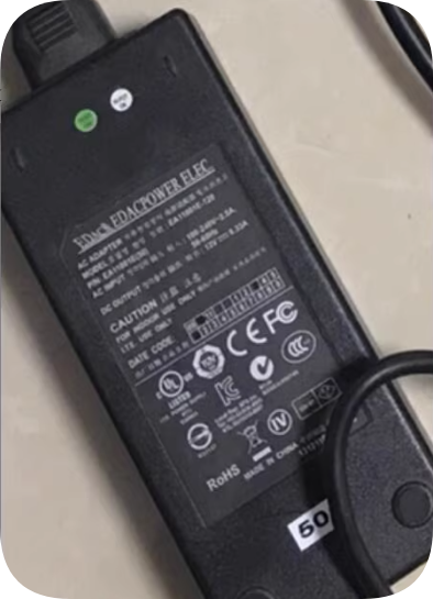 Brand New EDAC EA11011D-120 12V 8.33A 4-Pin Power Adapter for Drobo 5C 5-Bay External Storage Charger Cable