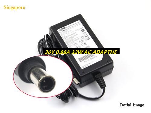 *Brand NEW*ID 740G AD9024 ACBEL 36V 0.88A 32W-6.5x4.0mm AC ADAPTHE POWER Supply