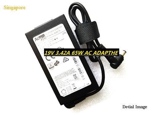 *Brand NEW*ADA012 ACBEl 19V 3.42A 65W-5.5x2.5mm AC ADAPTHE POWER Supply