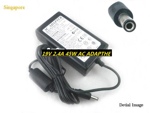 *Brand NEW*DANAS-LI-69 API-7595 91-57252 0426 016106 AcBel 19V 2.4A 45W-6.0x3.0mm AC ADAPTHE POWER Supply