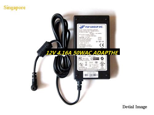 *Brand NEW*P1076008-001 P1026943-1 FSP 12V 4.16A 50W-5.5x2.5mm-c8 AC ADAPTHE POWER Supply