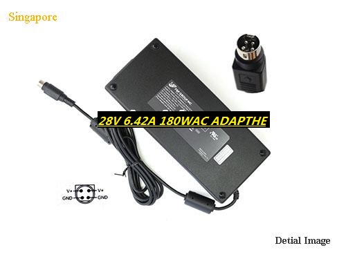 *Brand NEW*FSP180-AKAM1 9NA1801700 FSP 28V 6.42A 180W-4Pin-SZXF AC ADAPTHE POWER Supply