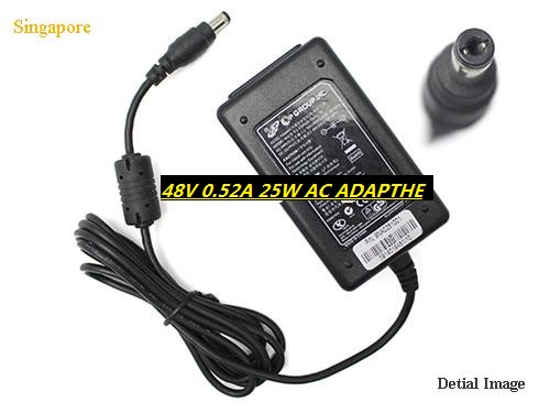 *Brand NEW*FSP025-1AD207A FSP 48V 0.52A 25W-5.5x2.1mm AC ADAPTHE POWER Supply