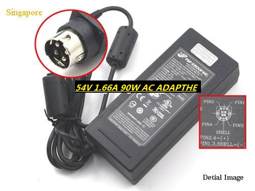 *Brand NEW*FSP090-DMBC1 FSP090-AWBN2 9NA0903503 9NA0903501 FSP 54V 1.66A 90W-4PIN AC ADAPTHE POWER Supply