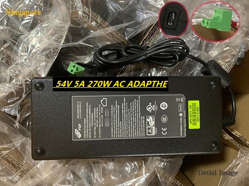 *Brand NEW*FSP270-RWAN3 APH-3074 100 74002700 FSP 54V 5A 270W-2Pins AC ADAPTHE POWER Supply