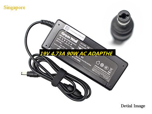 *Brand NEW*GA90SD1-1904730 GREATWALL 19V 4.73A 90W-5.5x1.7mm AC ADAPTHE POWER Supply