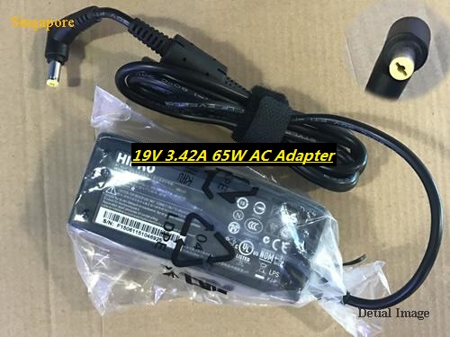 *Brand NEW*HP-A0653R3B A065R030L HIPRO 19V 3.42A 65W-5.5x1.7mm AC Adapter POWER Supply - Click Image to Close