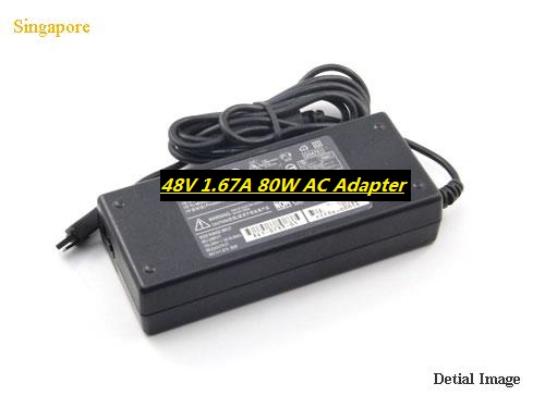 *Brand NEW*HP0L081T03P HP-OL081T03P ASA5505-PWR-AC HIPRO 48V 1.67A 80W-2PIN Adapter AC Adapter POWER Supply