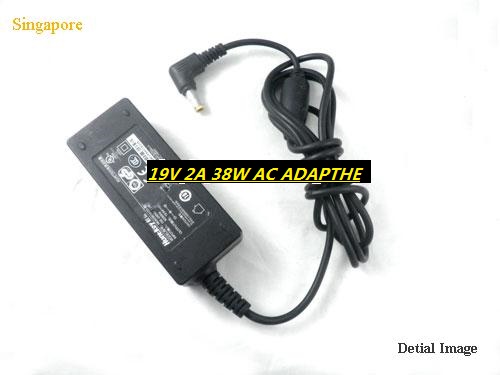 *Brand NEW* HKA03619020-8C HuntKey 19V 2A 38W-5.5x2.5mm AC ADAPTHE POWER Supply