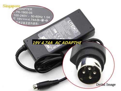 *Brand NEW*API3AD05 API2AD62 API2AD62 ACBEL 19V 4.74A PA-1900-05 AC ADAPTHE POWER Supply