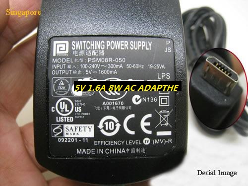 *Brand NEW* PSM08R-050 PSM08R-050 PHIHONG 5V 1.6A 8W AC ADAPTHE POWER Supply