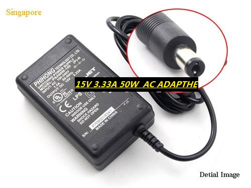 *Brand NEW* PSA60W-150(P)-R PSA60W-150 Phihong 15V 3.33A 50W-5.5x1.7mm AC ADAPTHE POWER Supply