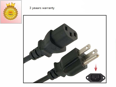 *Brand NEW* For Vizio LCD HDTV TV Monitor 1018-0000122 089T402A18NLS AC Power Cord Cable